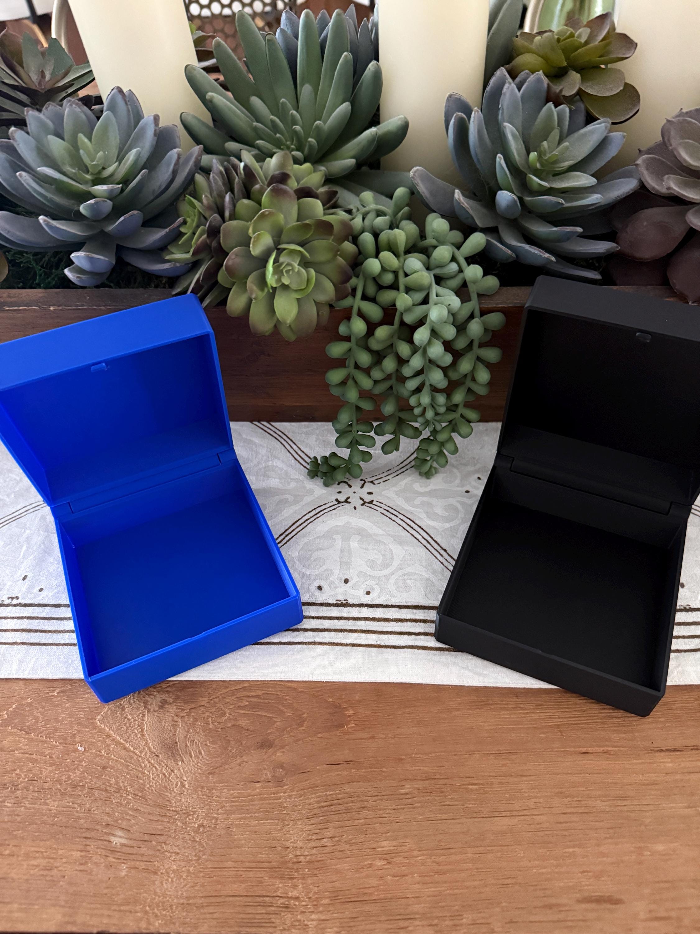 Personalized 3D Printed Name Box with Hinge | Custom Storage Box for Kids, Gifts & Keepsakes