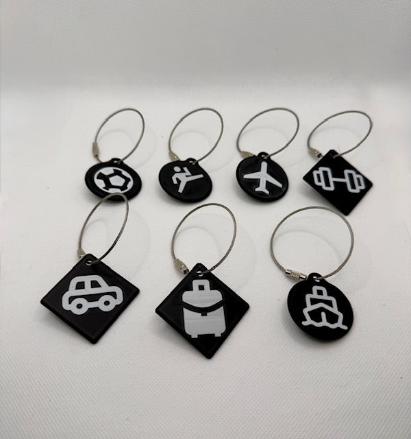 VC Connect Tag – Privacy-First Lost & Found Bag Tag (Tap. Connect. Relax.™)