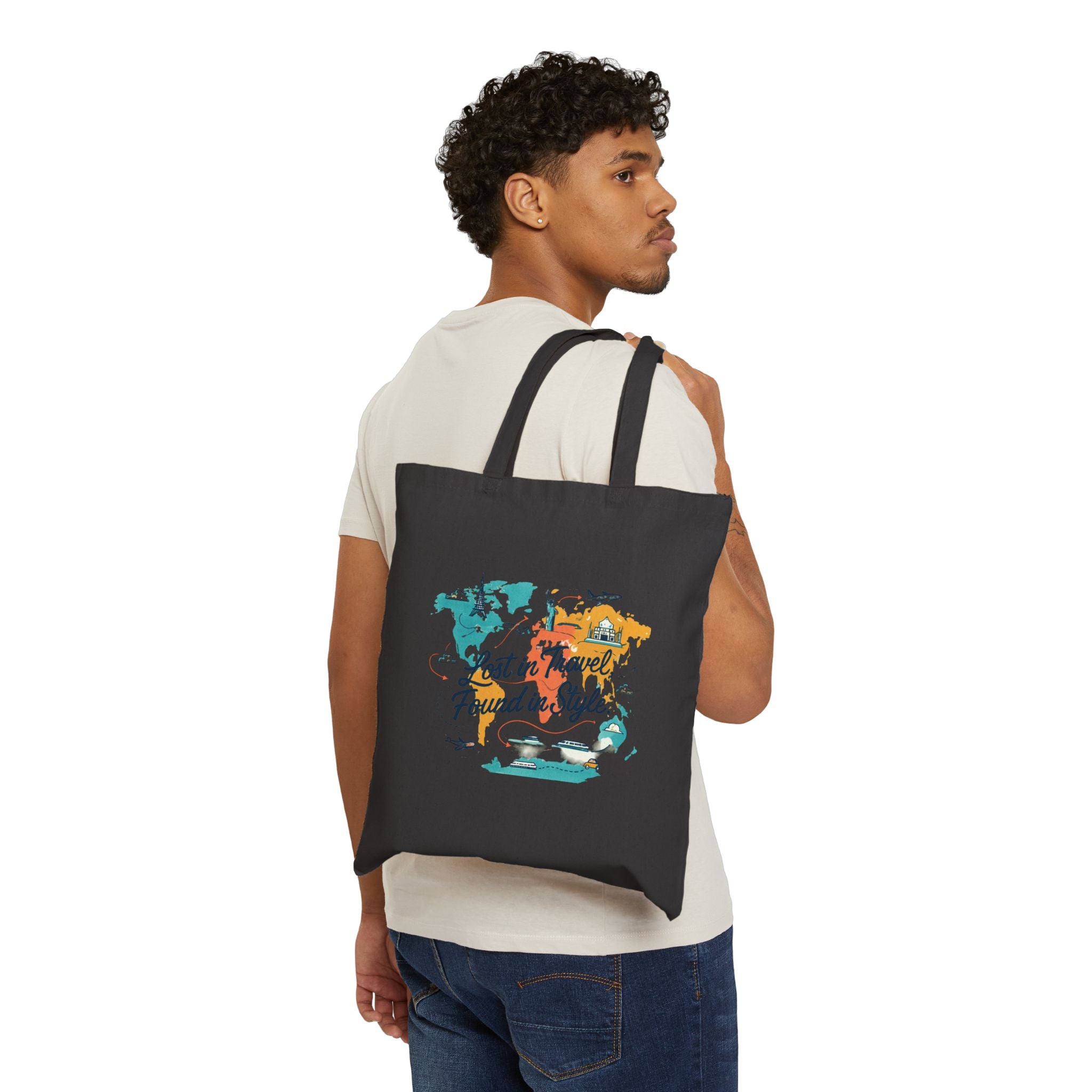 Travel Tote Bag - Lost in Travel, Found in Style™