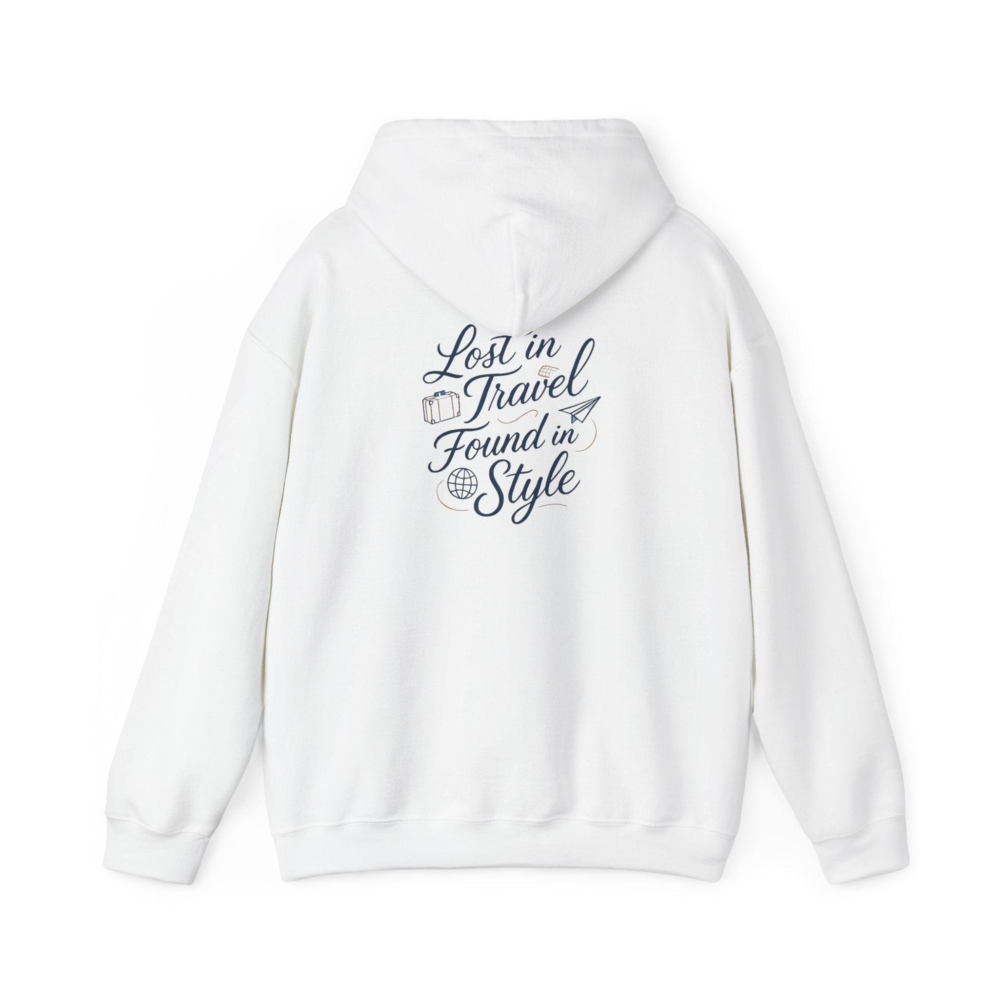 Travel Style Hoodie Sweatshirt - Lost in Travel, Found in Style™