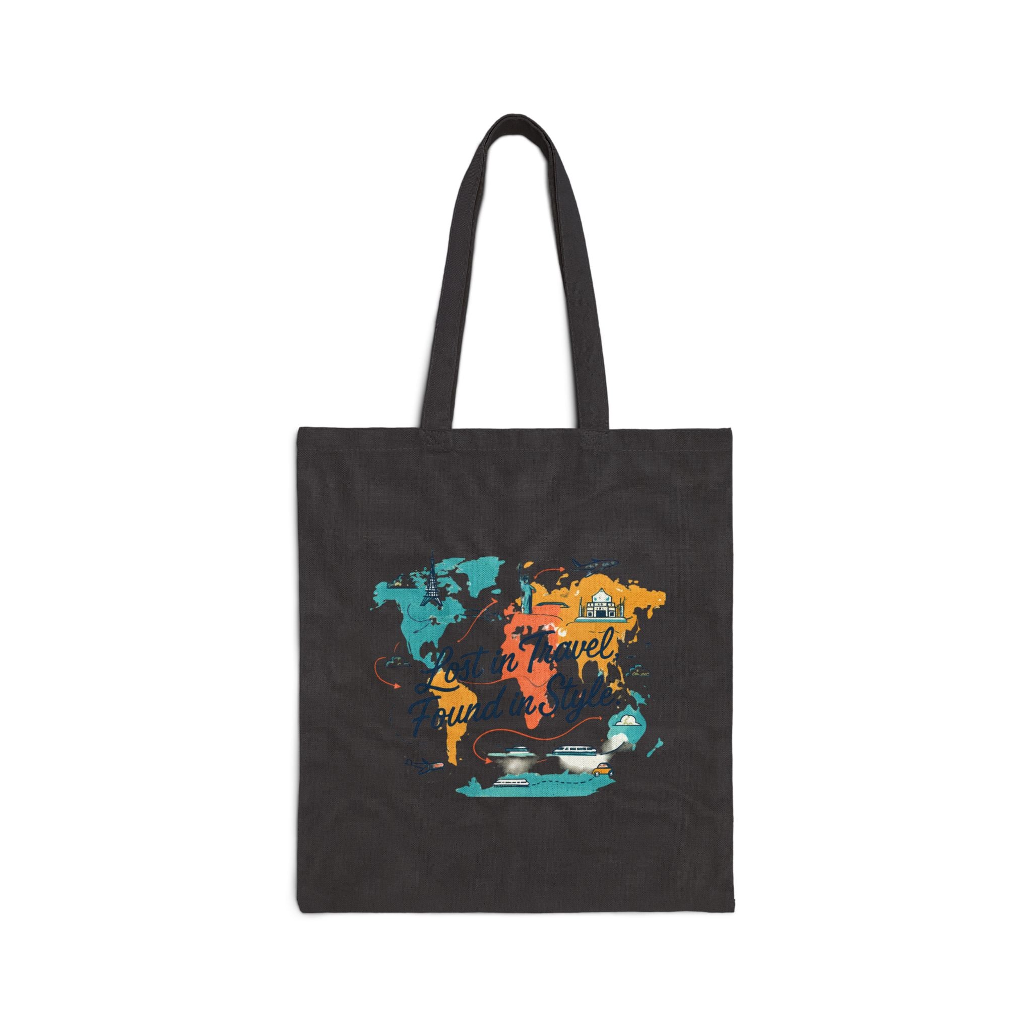 Travel Tote Bag - Lost in Travel, Found in Style™