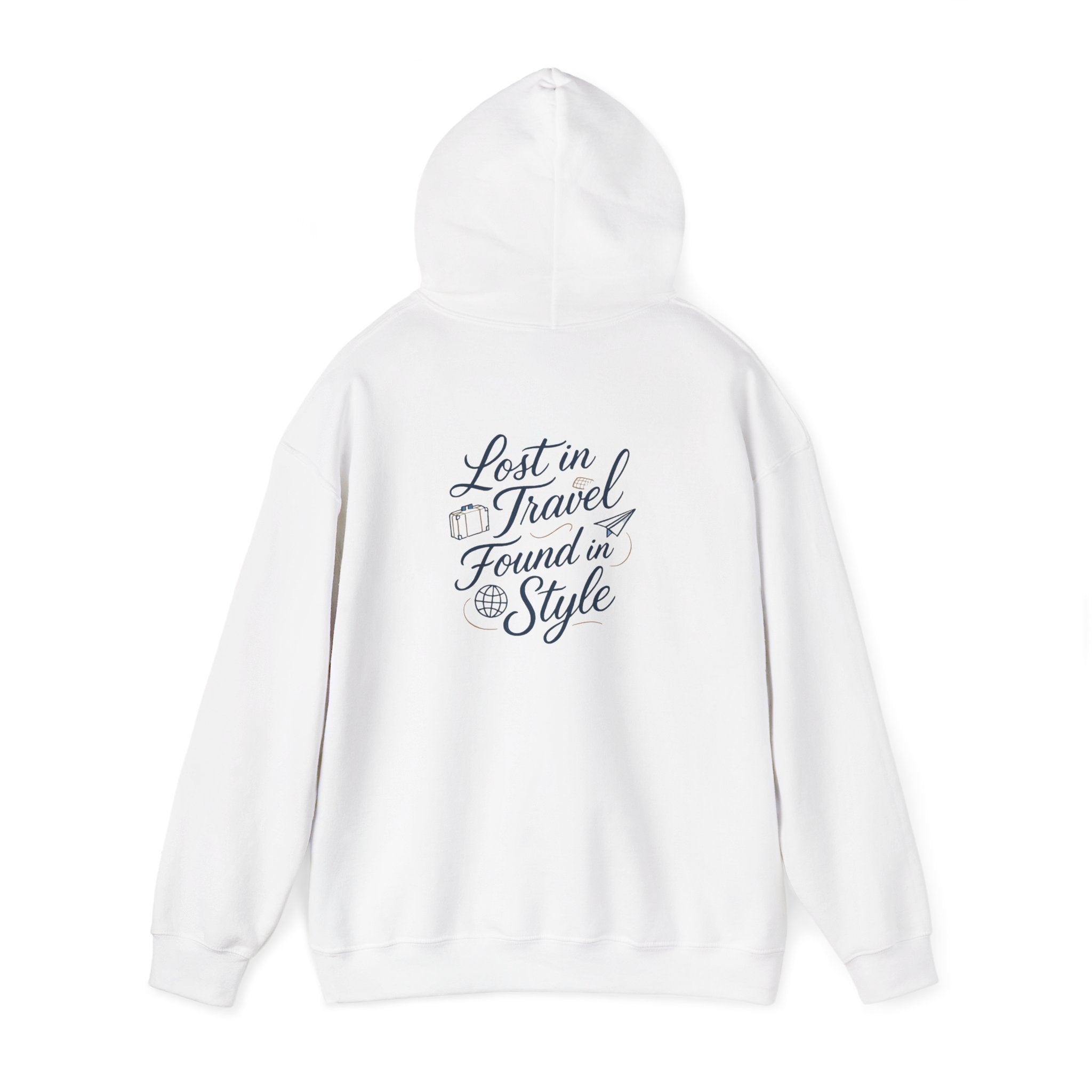 Travel Style Hoodie Sweatshirt - Lost in Travel, Found in Style™